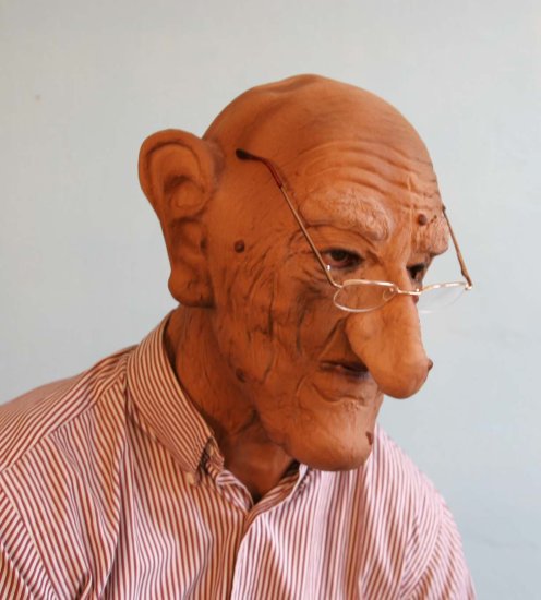 Alfred and Emma Foam Latex Mask