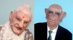 Alfred and Emma Foam Latex Mask