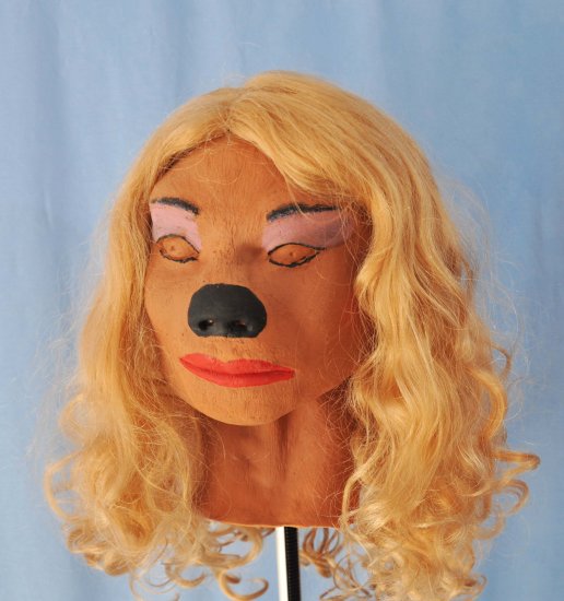 Ape Woman Foam Latex Mask