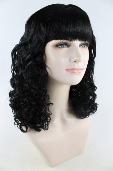 Long Curly Wig with Kanekalon Fibers