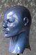 Metallic Blue Cindy Foam Latex Mask